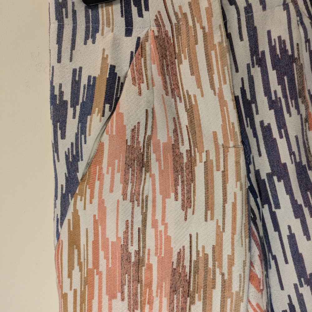 Stylish Multicolor Patterned Capris - image 6